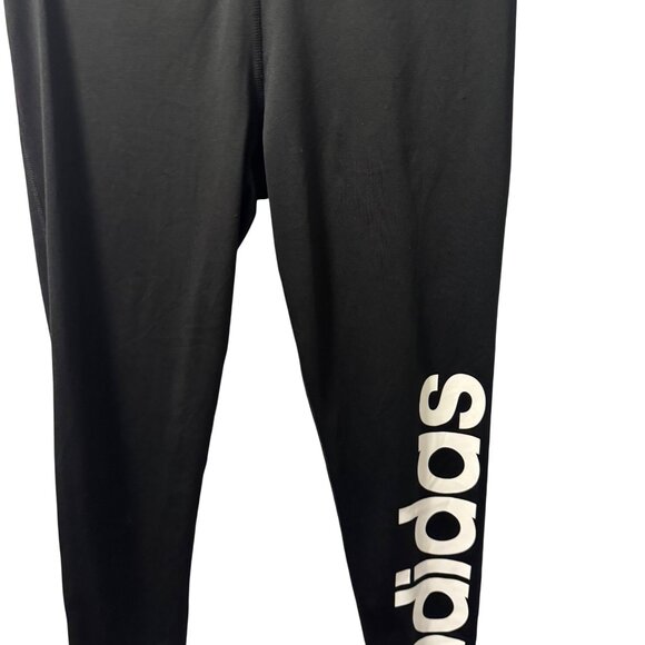 Adidas Womens Climalite Black Leggings Sz XL black women legging - Picture 8 of 12